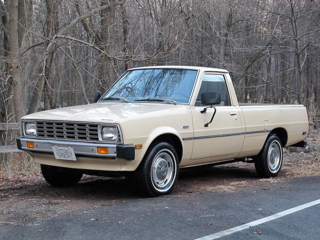 Beige Plymouth Arrow Pickup Truck