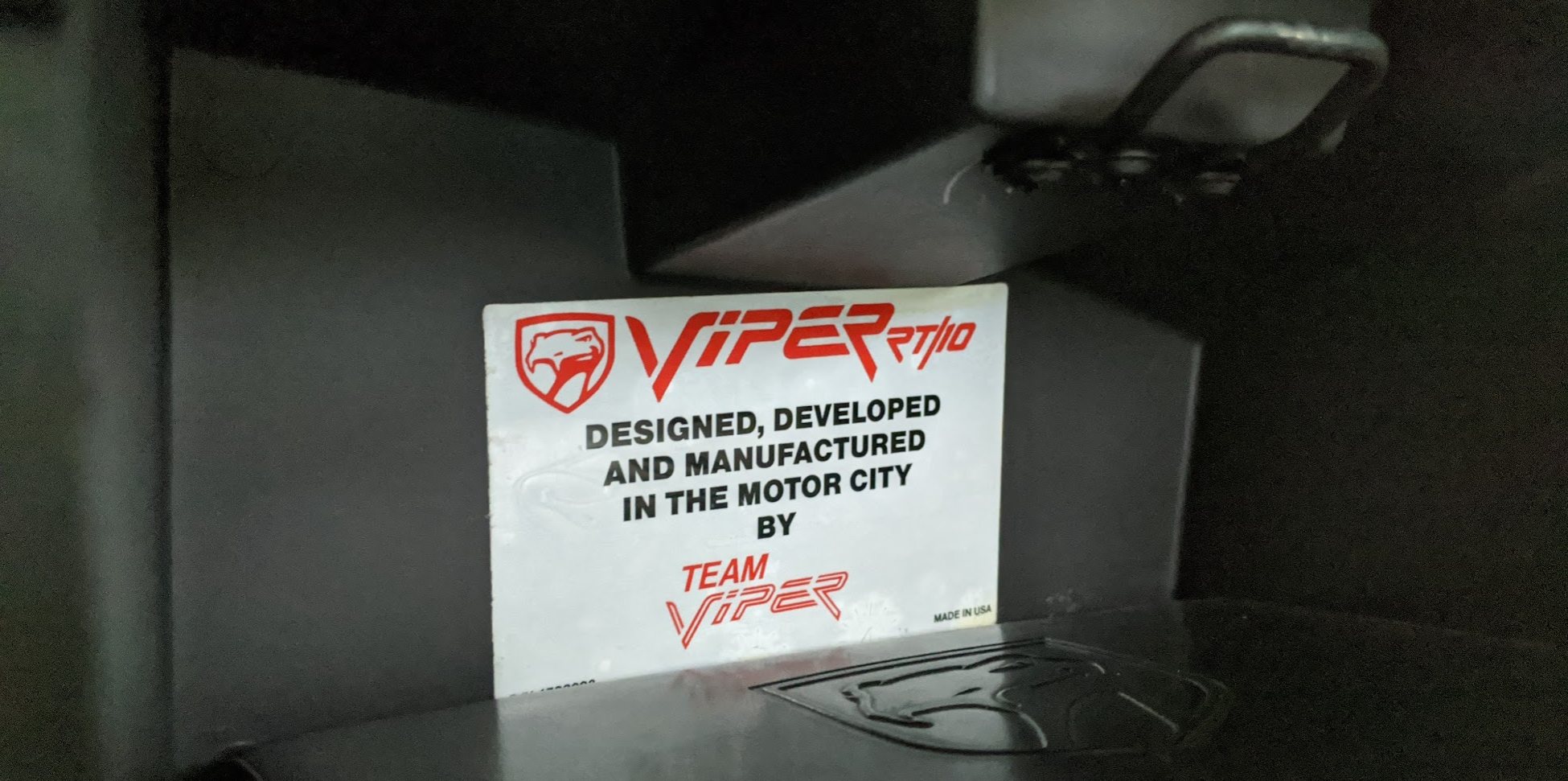 Dodge Viper Easter egg