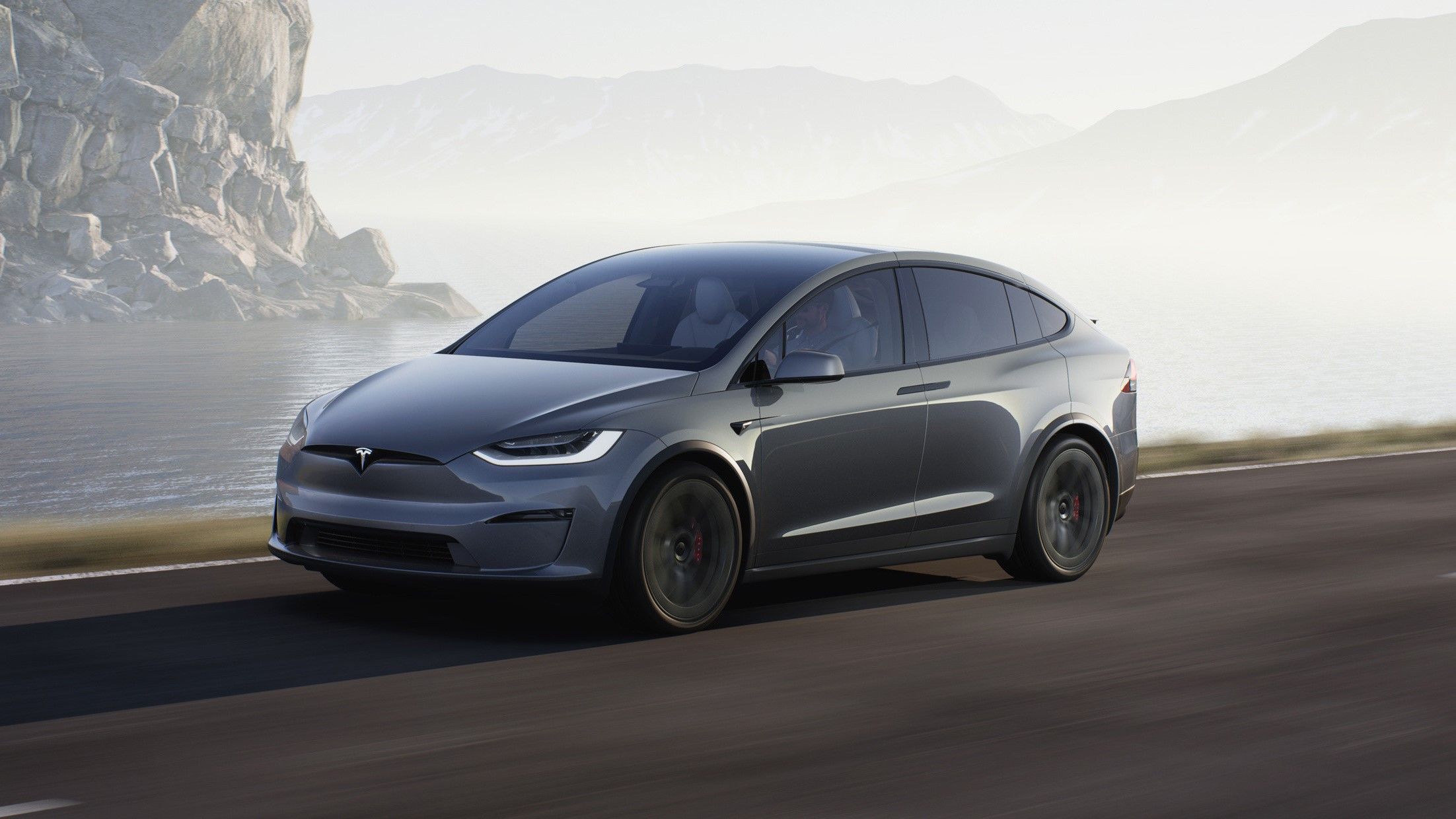 Tesla Model X Plaid Grey