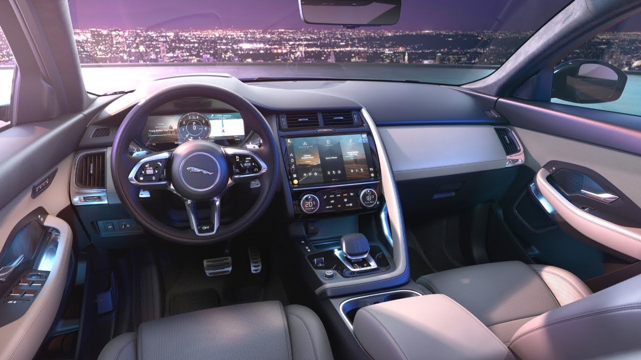 The Stylish Interior Of The Jaguar I Pace