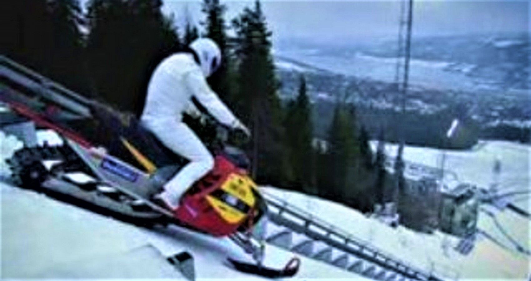 The Stig Snowmobile Jump
