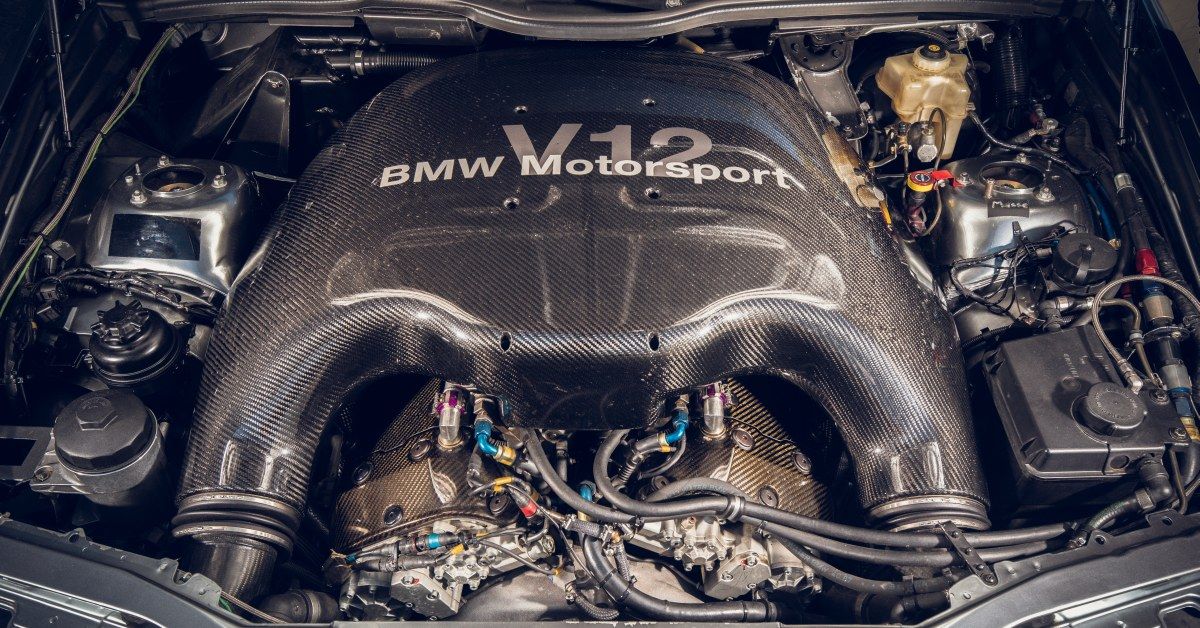 Under the hood of the BMW X5 Le Mans Concept V12