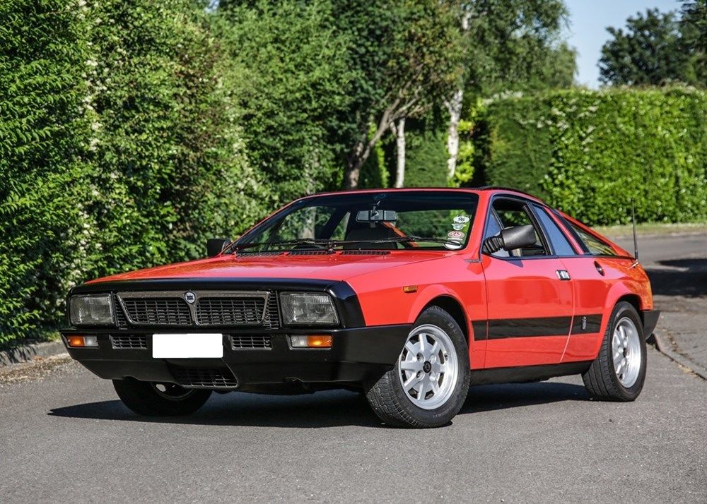 1982 Lancia Montecarlo Spider In Red