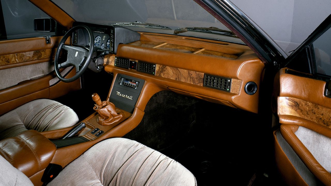 Maserati Bi Turbo Interior