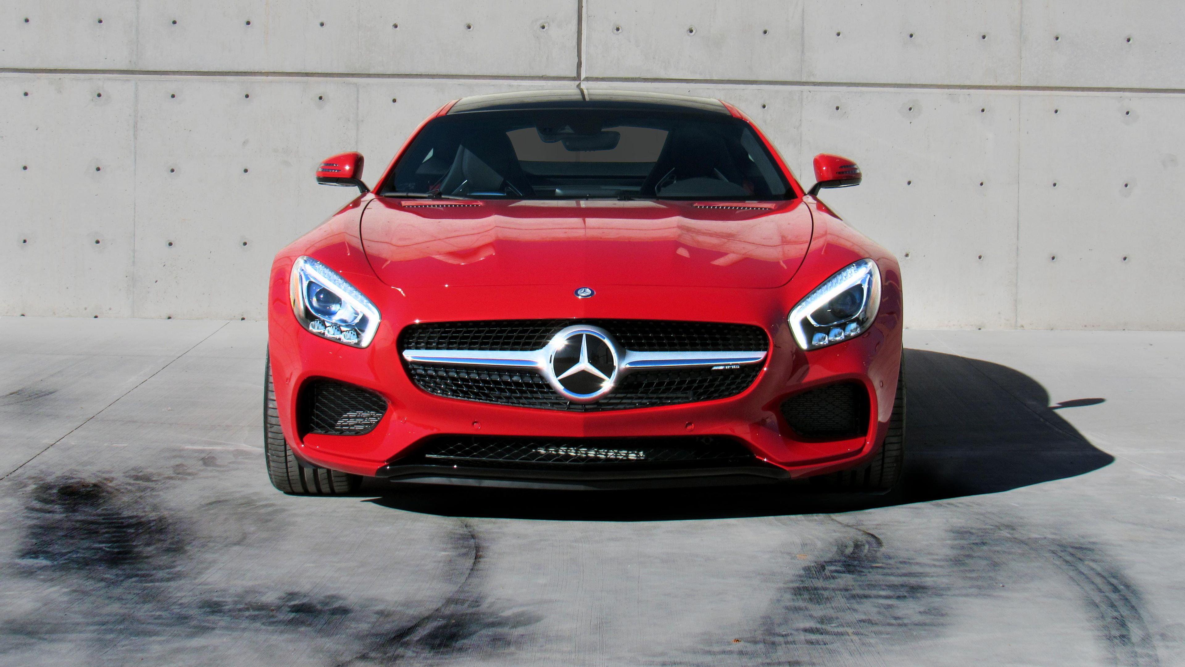 Red Mercedes-AMG GT S 