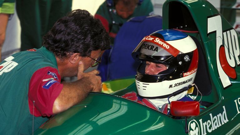 Michael Schumacher Jordan 191 Spa 1991