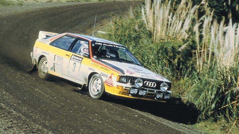 Audi Quattro - Rally New Zealand 1984