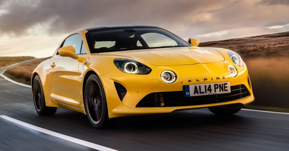 Alpine A110 In Yellow