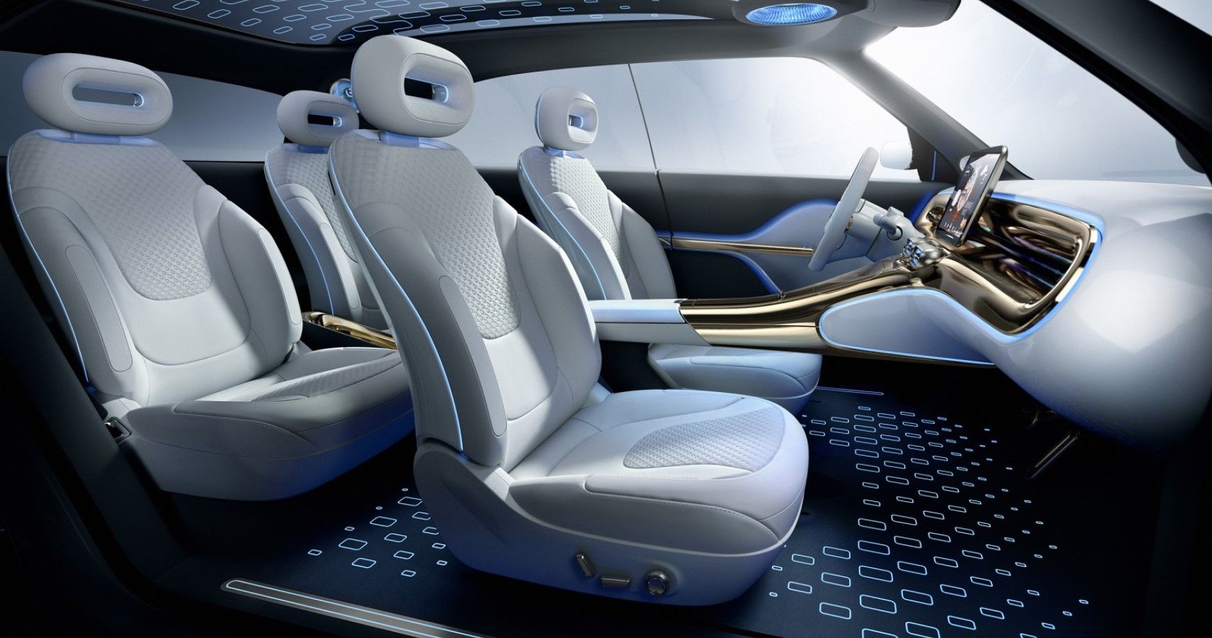 Smart Concept #1 SUV interior view