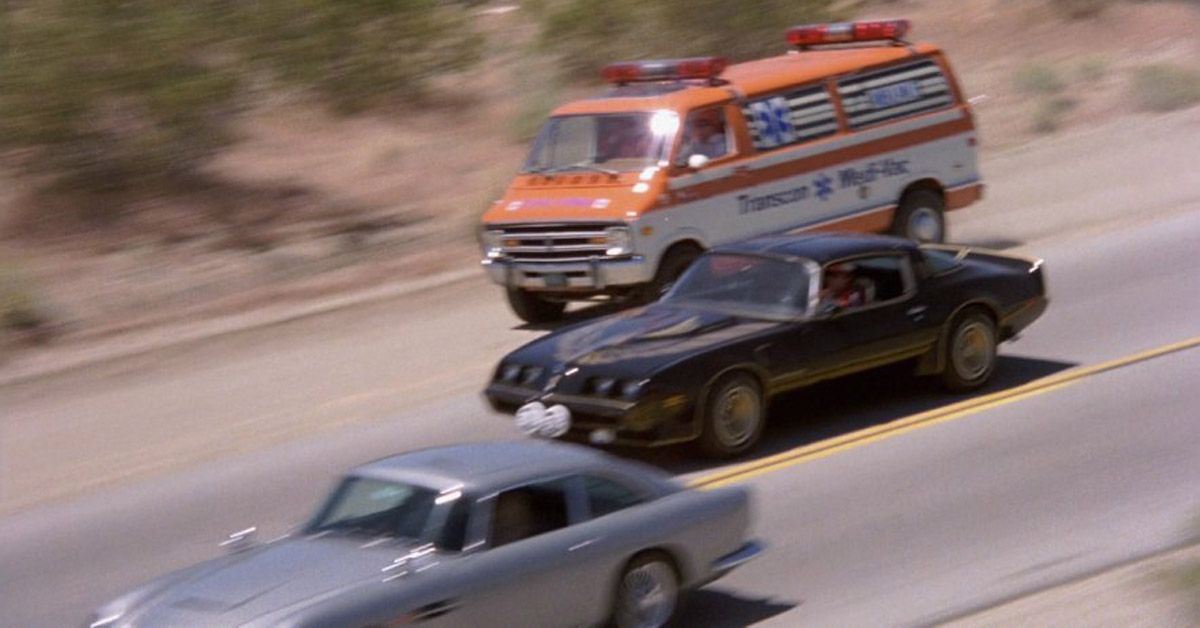 1981 Pontiac Firebird Trans Am in The Cannonball Run Movie 1981 