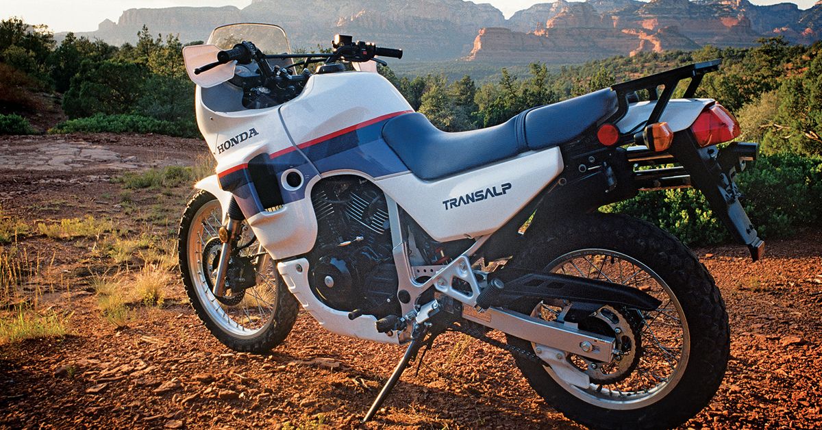 1989 Honda Transalp 600 Motorcycle