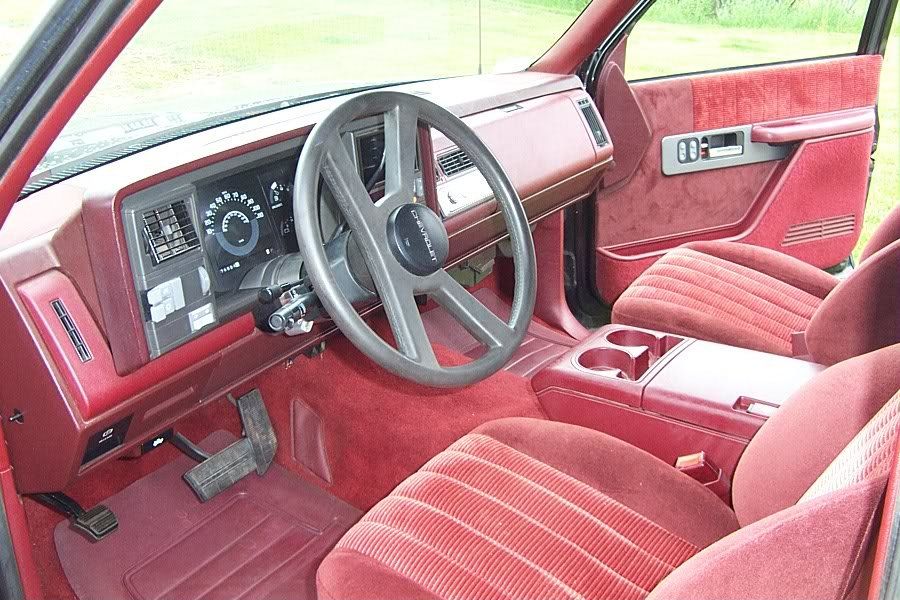 1990 Chevrolet C1500 454 SS Interior 