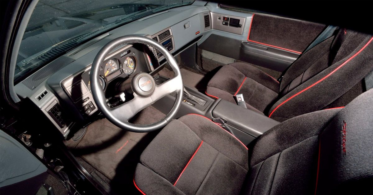 1991 GMC Syclone Pickup's Interior 
