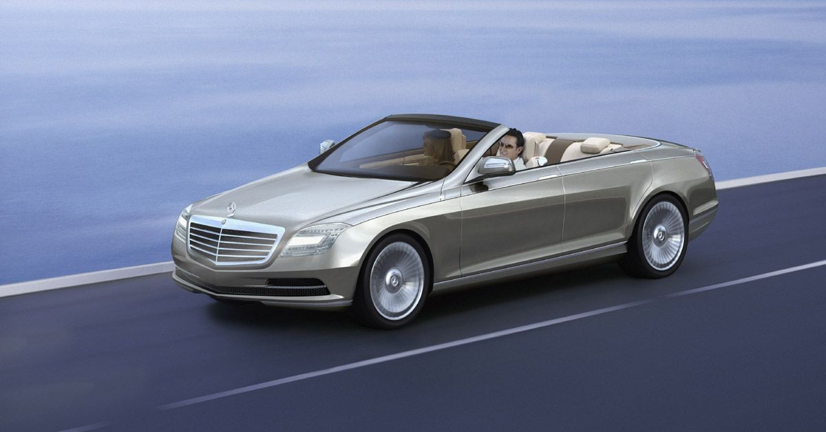 The Mercedes-Benz Ocean Drive Concept Was A Convertible S600