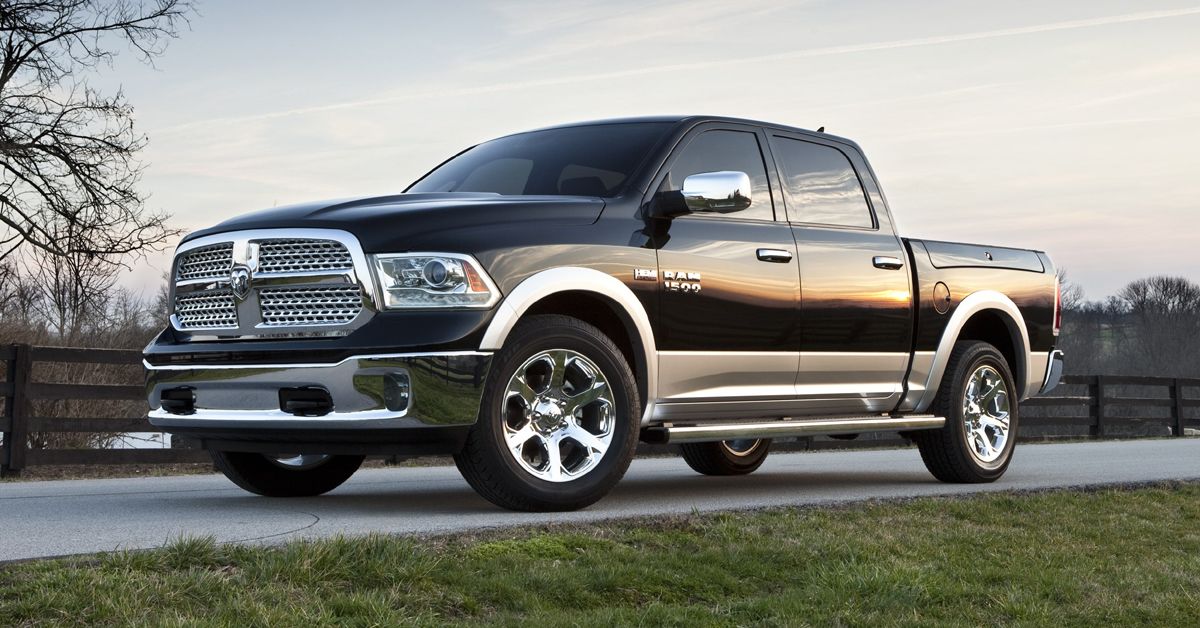 2013 Dodge Ram 1500 Parked on Driveway