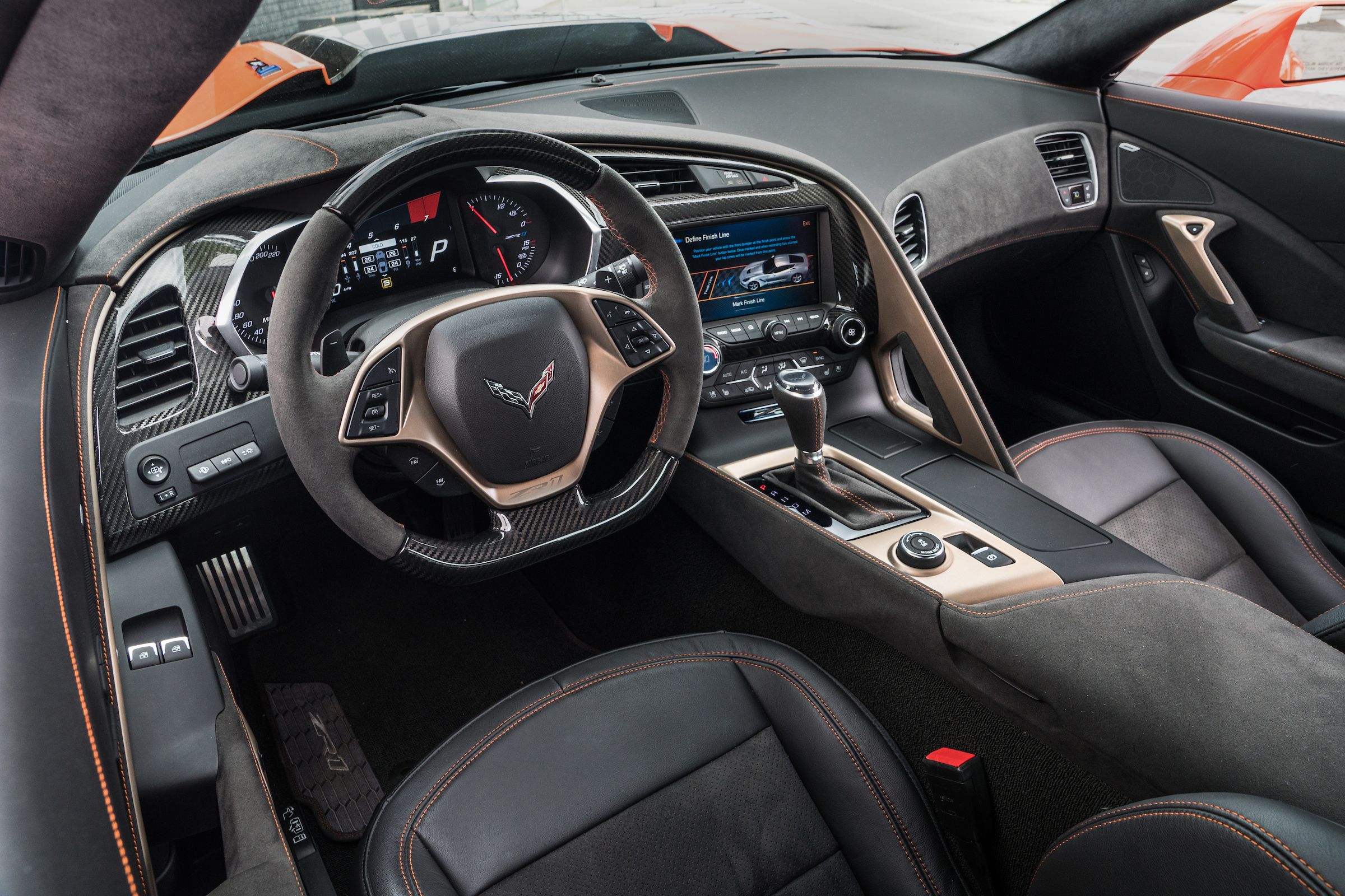 2019-Corvette-ZR1 Vista interior 
