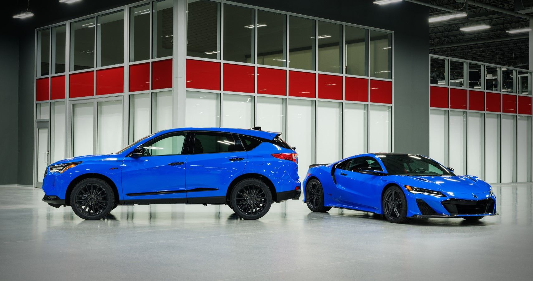 2022 Acura RDX PMC Edition twinning with the NSX