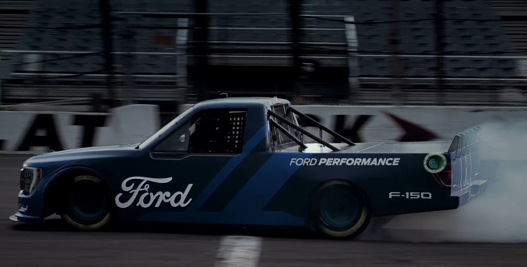 2022 NASCAR F-150 Doing Burnout