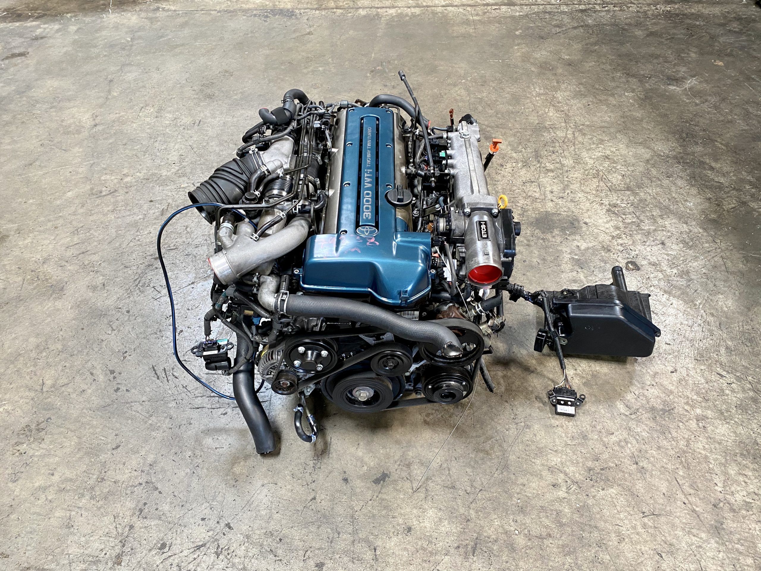 2Jz twin turbo engine toyota fastest supra chaser ready trd