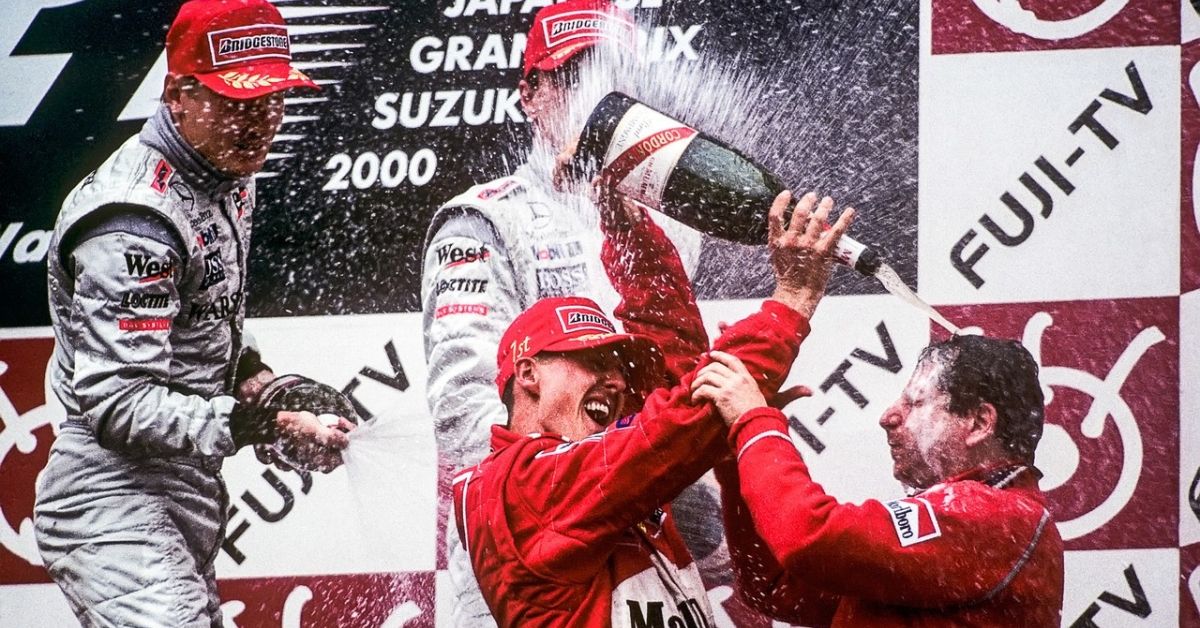 The Story Of Schumacher's First World Title With Ferrari