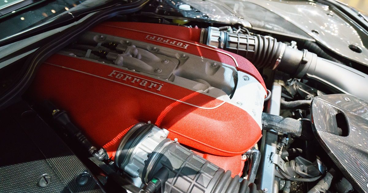 Ferrari 812 Superfast Engine