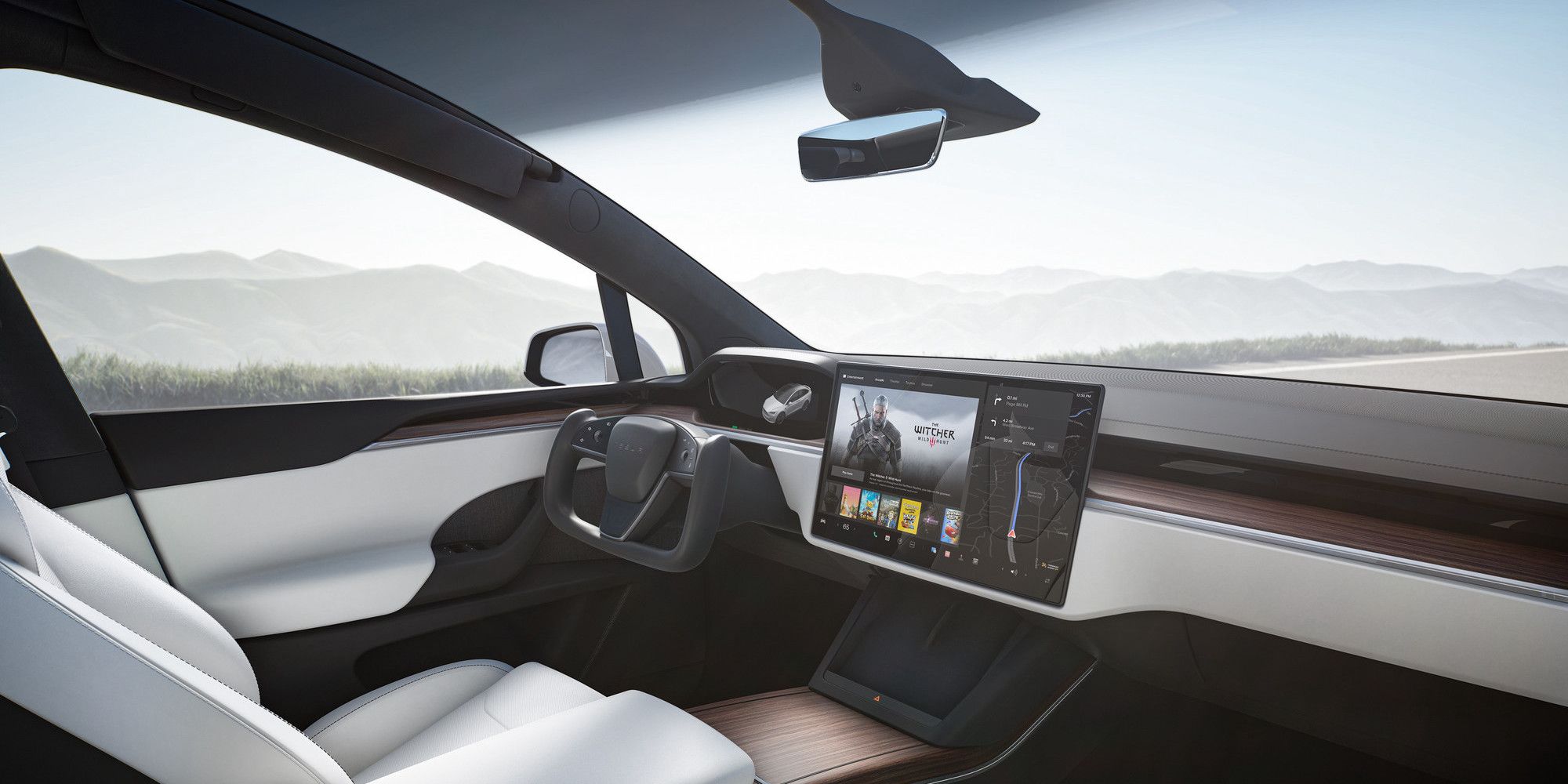 2021 Tesla Model X updated interior