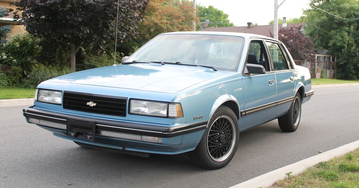  El Chevy Celebrity fue uno de los autos más vendidos (pero rápidamente olvidado) de los años 80