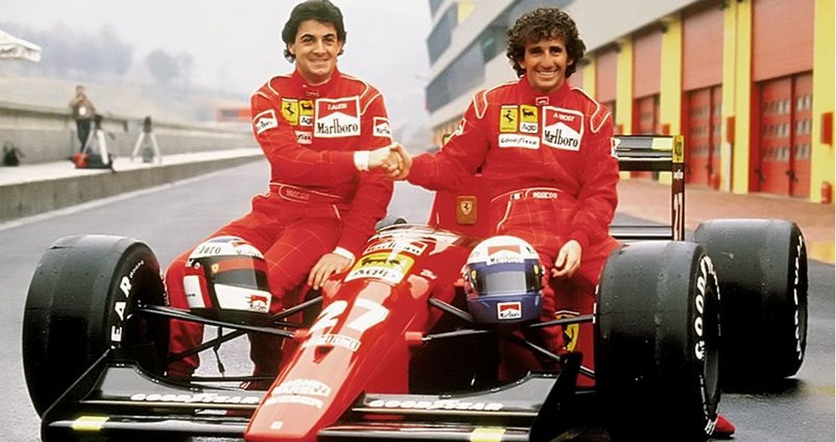 Alesi And Prost