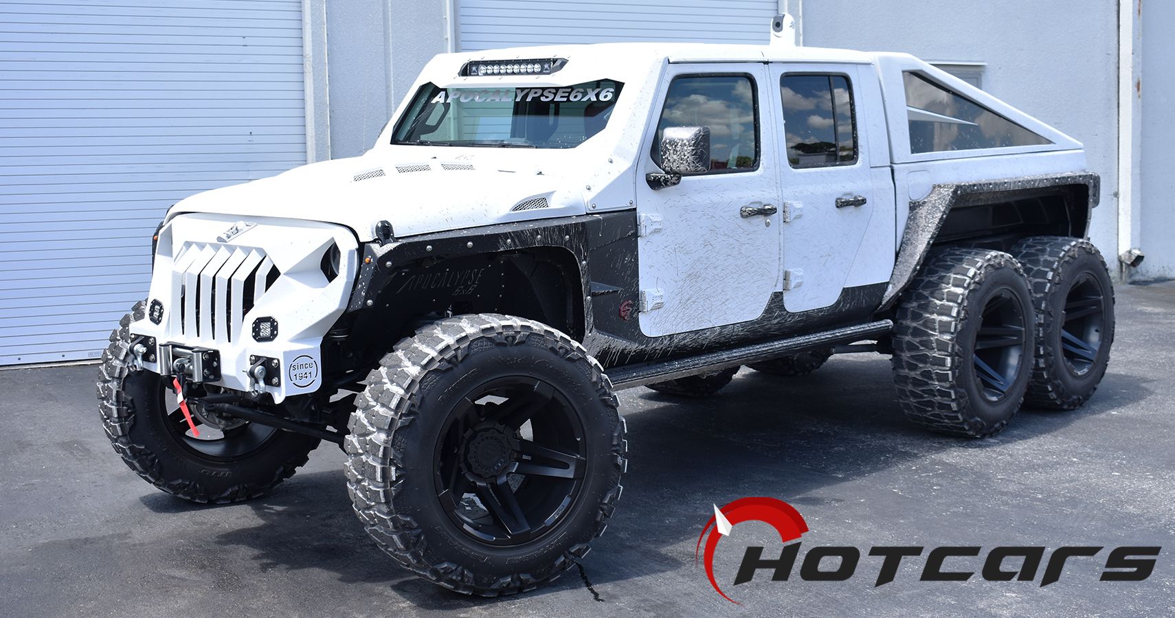 EXCLUSIVE: Driving The Hellcat-Swapped Apocalypse 6x6 Jeep Gladiator