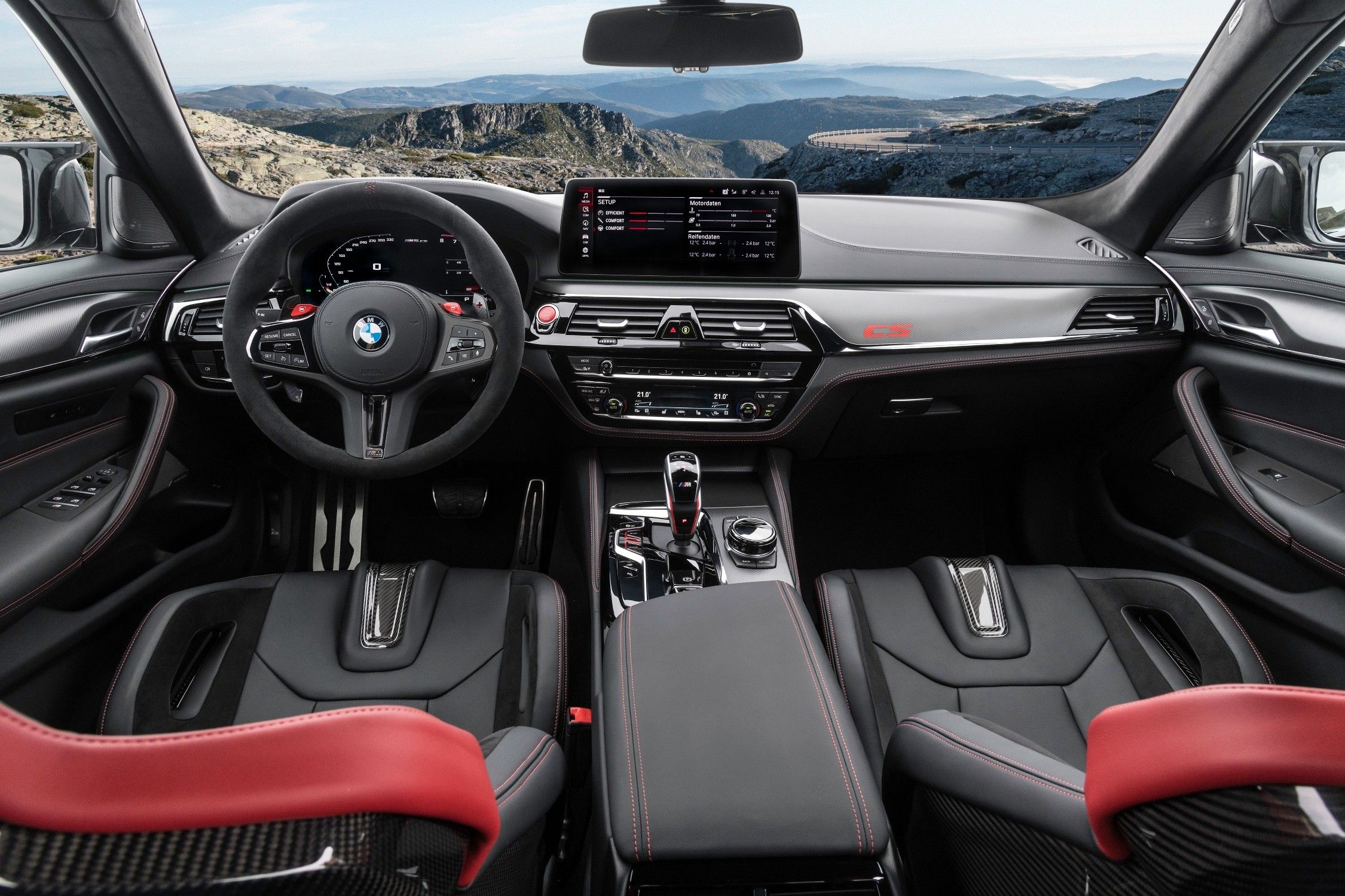 BMW M5 CS's Interior