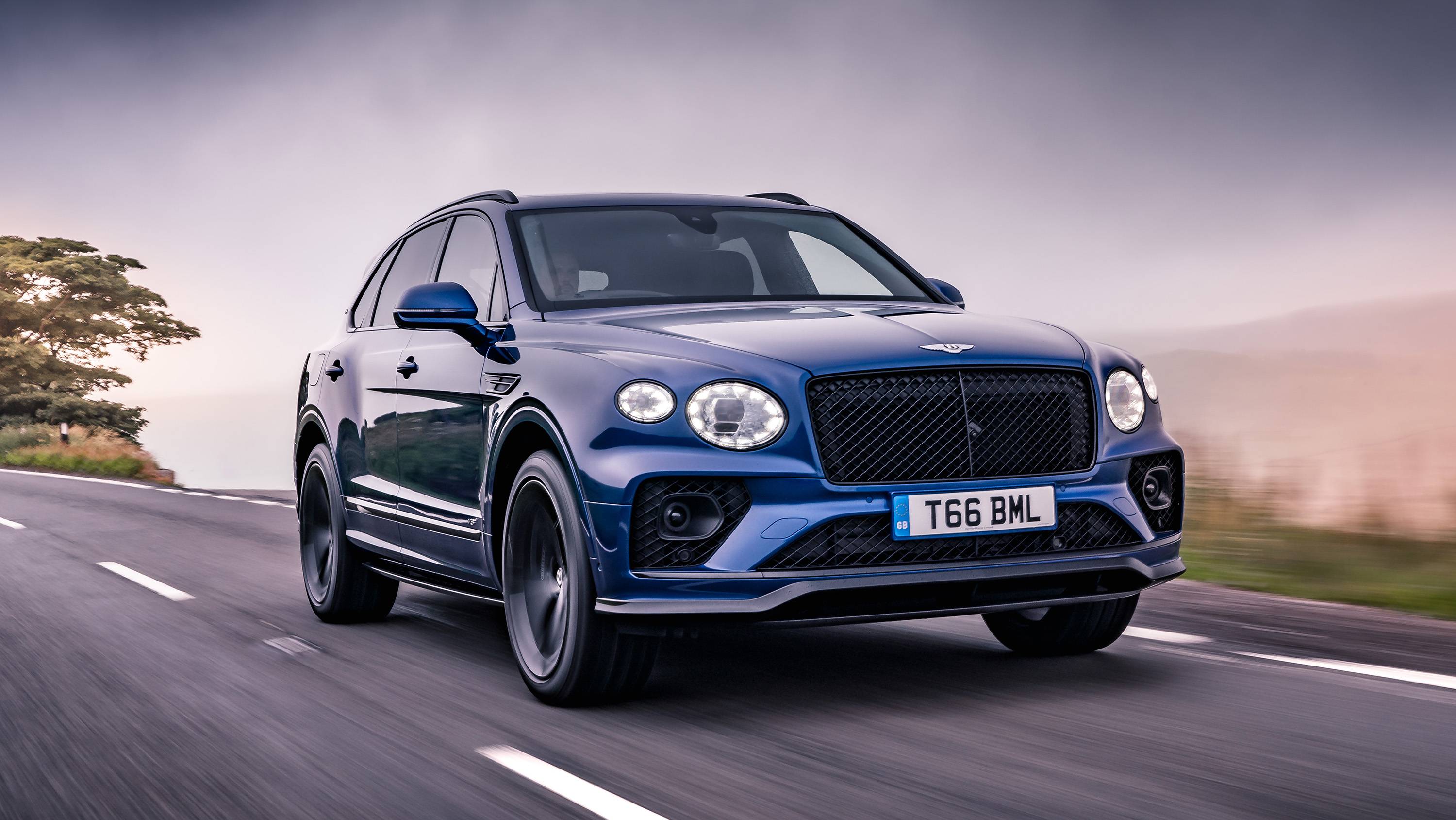 Bentley Bentayga On The Road