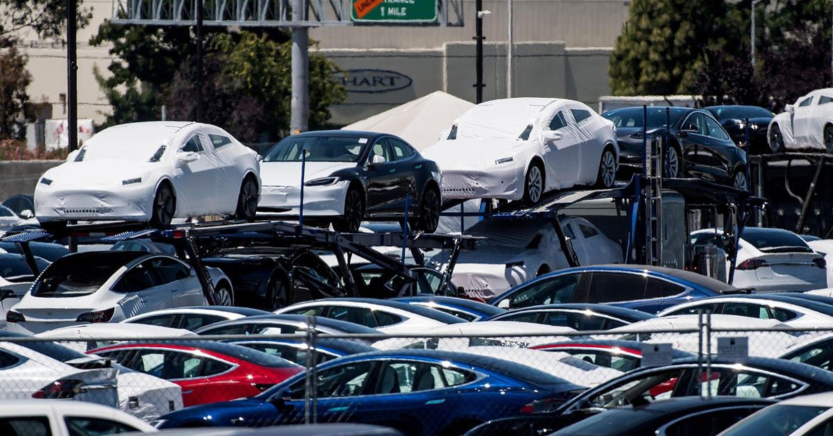 Big Shipment Of All-Electric Teslas Could Cost Millions Of Jobs