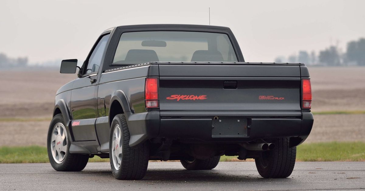 Black 1991 GMC Syclone Pickup 