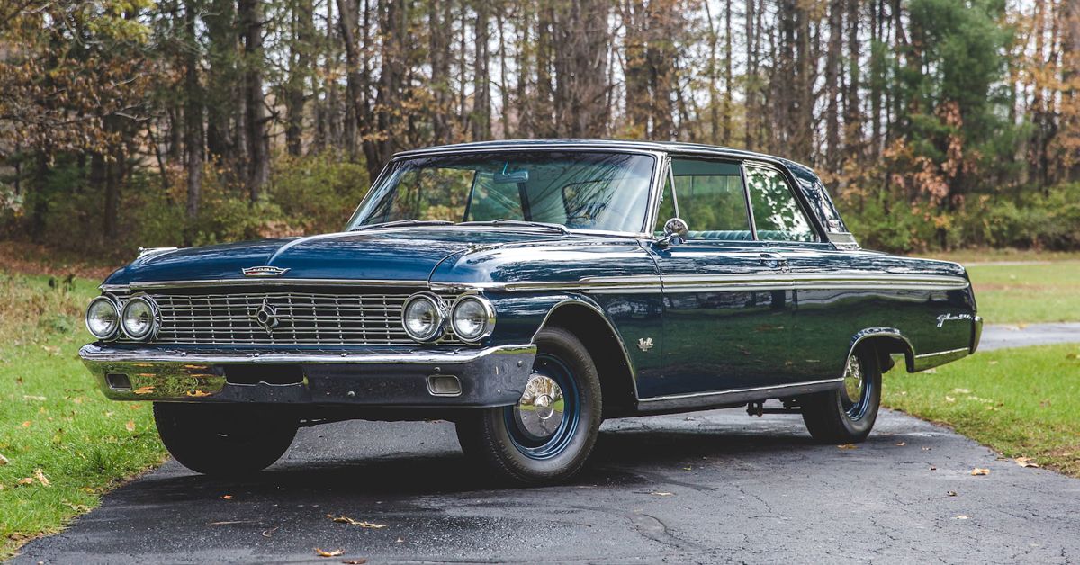 Blue 1962 Ford Galaxie 500 At Mecum Auctions