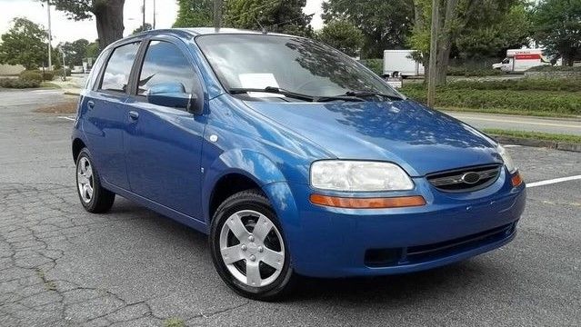 Chevrolet Aveo Blue 2