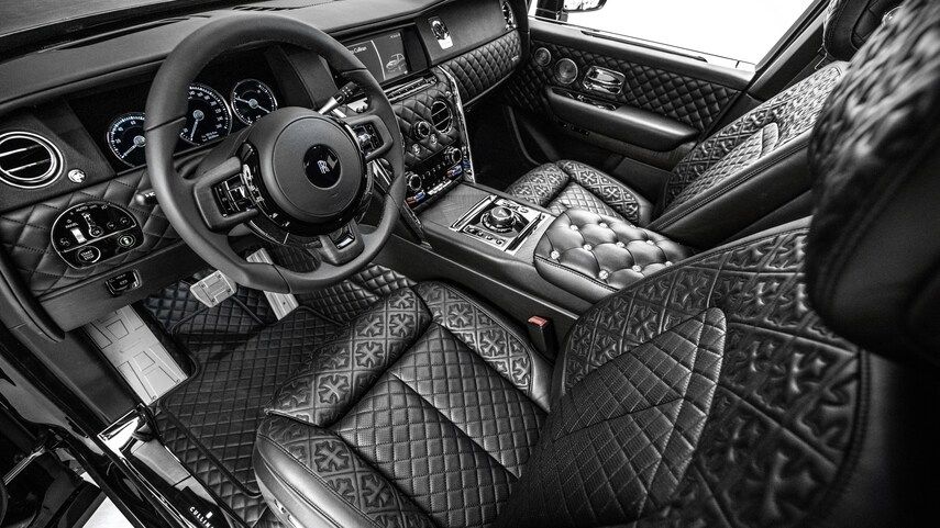 Drake's Rolls Royce Cullinan by Chrome Hearts Interior