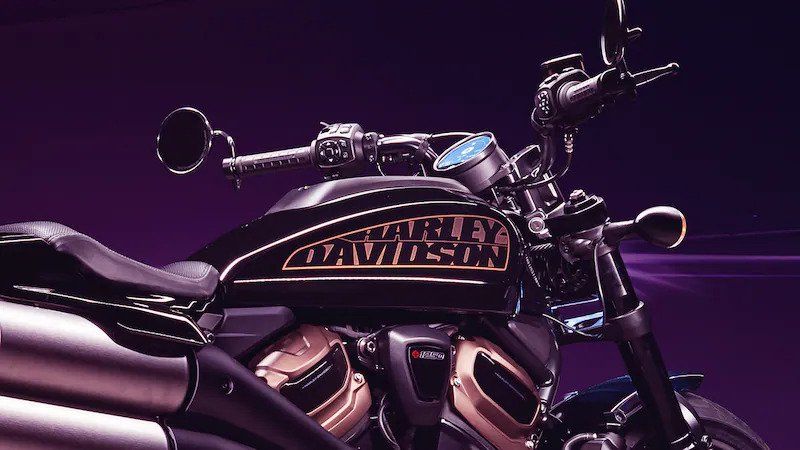 Harley Davidson Sportster S 2021 display