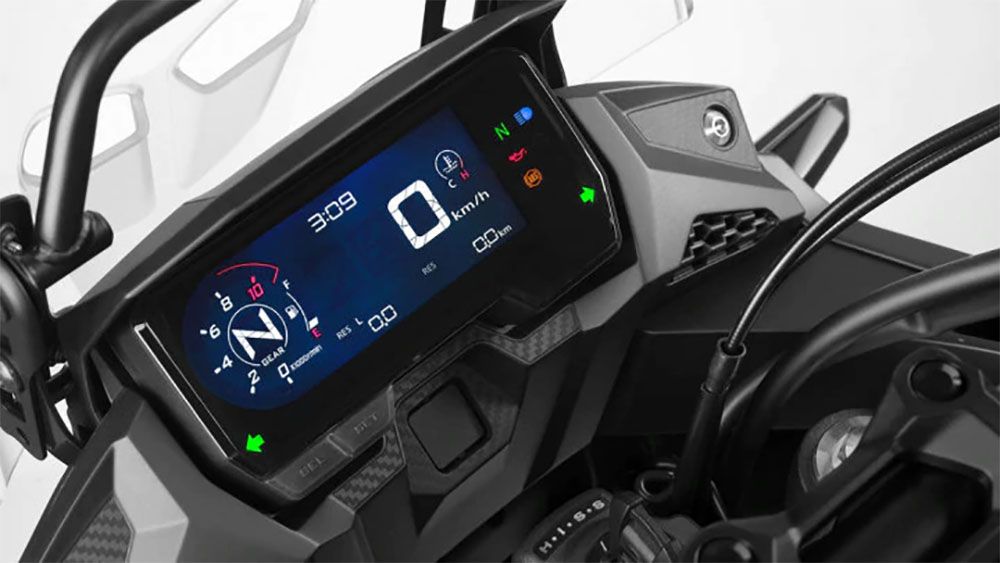 Honda CB500X dashboard