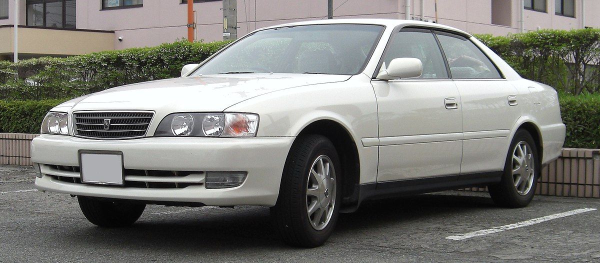 JZX100 Toyta Chaser 1996 White Imported JDM Stock