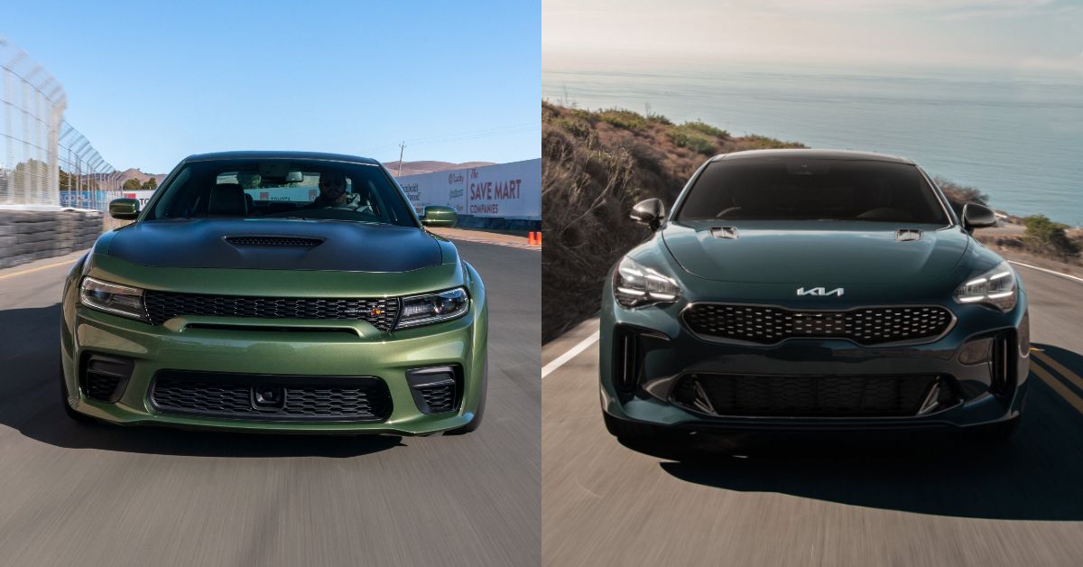 Kia Stinger GT Vs Dodge Charger R/T: Which Is The Superior Performance Sedan