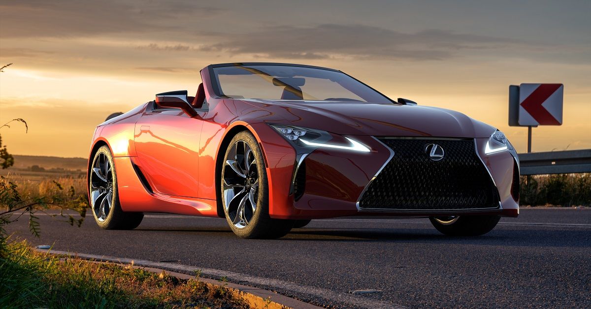 Here's What You Need To Know Before Buying A Lexus LC 500 Convertible