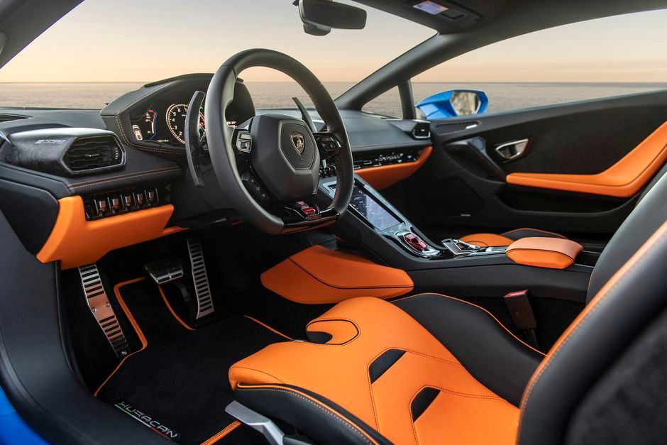 Lamborghini Huracan Interior View