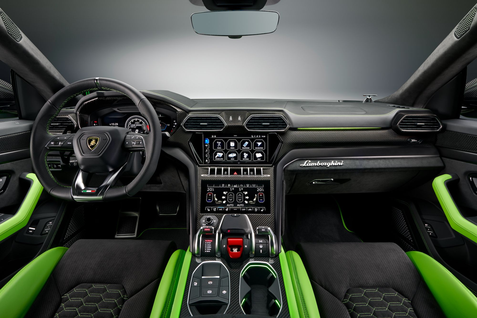Lamborghini Urus Pearl Capsule Interior