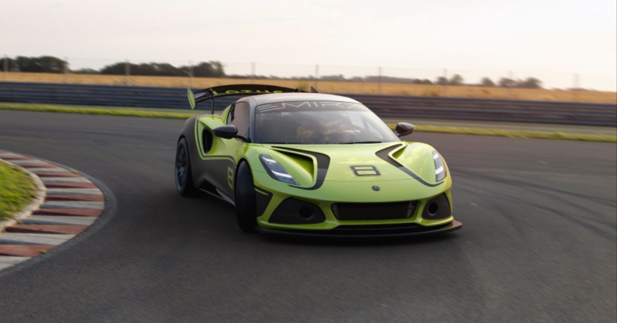 Lotus Emira GT4 On Track