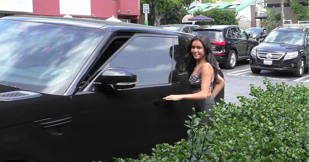 Madison Beer And Her SUV