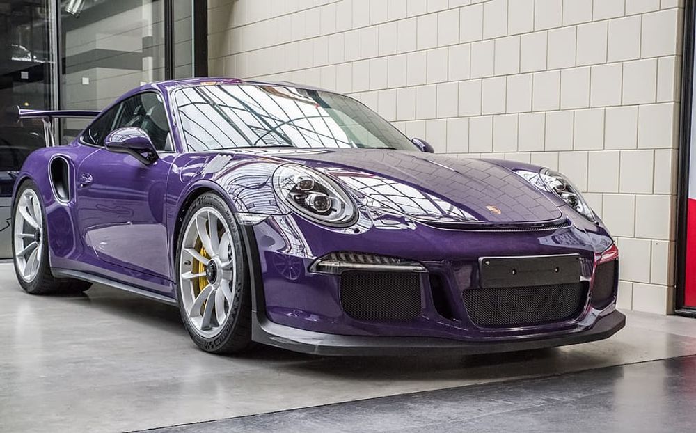 Porsche GT3 Purple