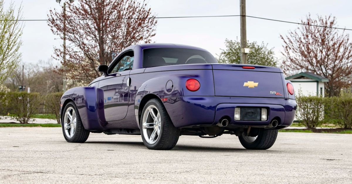 V8-Powered Purple 2004 Chevy SSR 