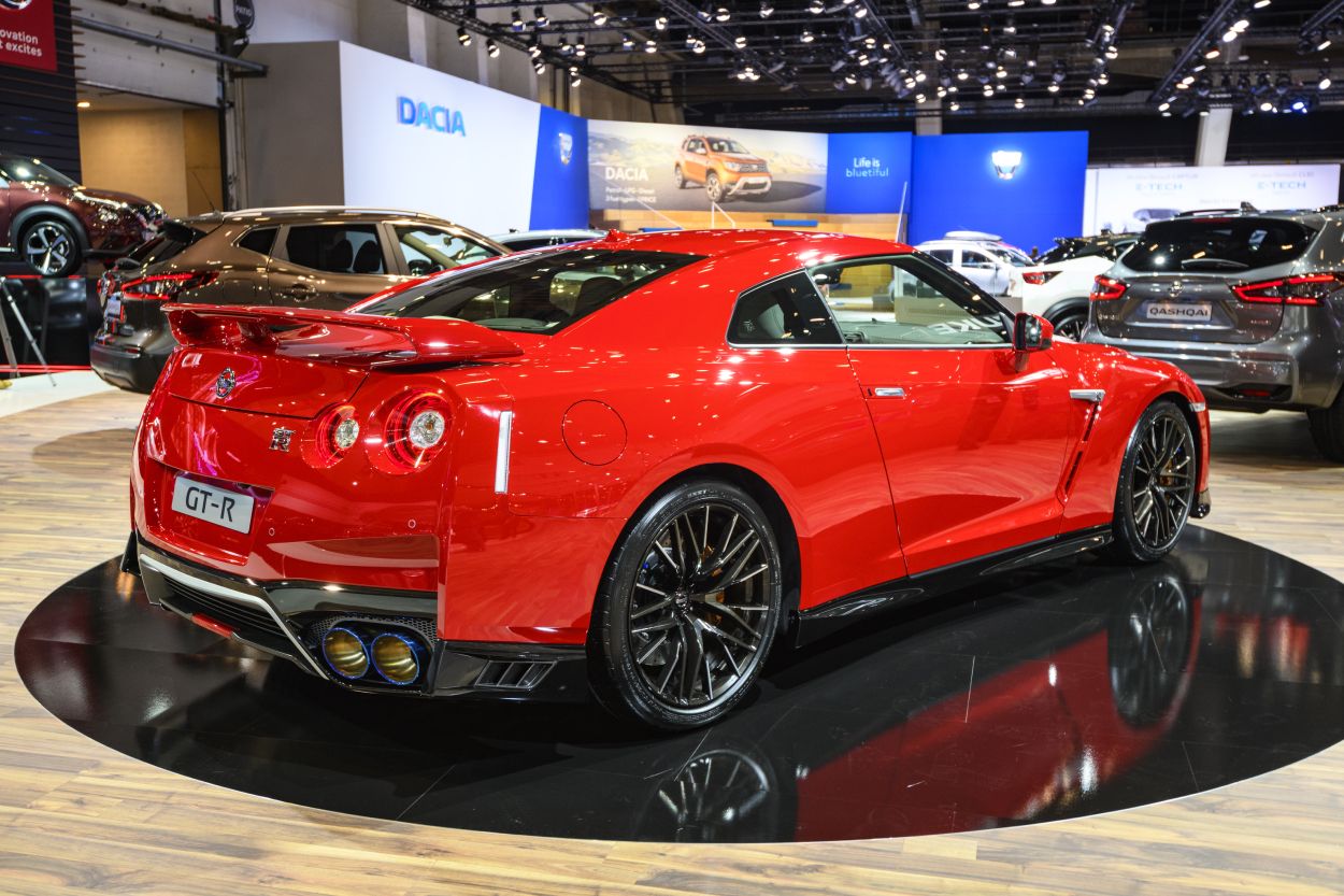 Red 2021 Nissan GT-R