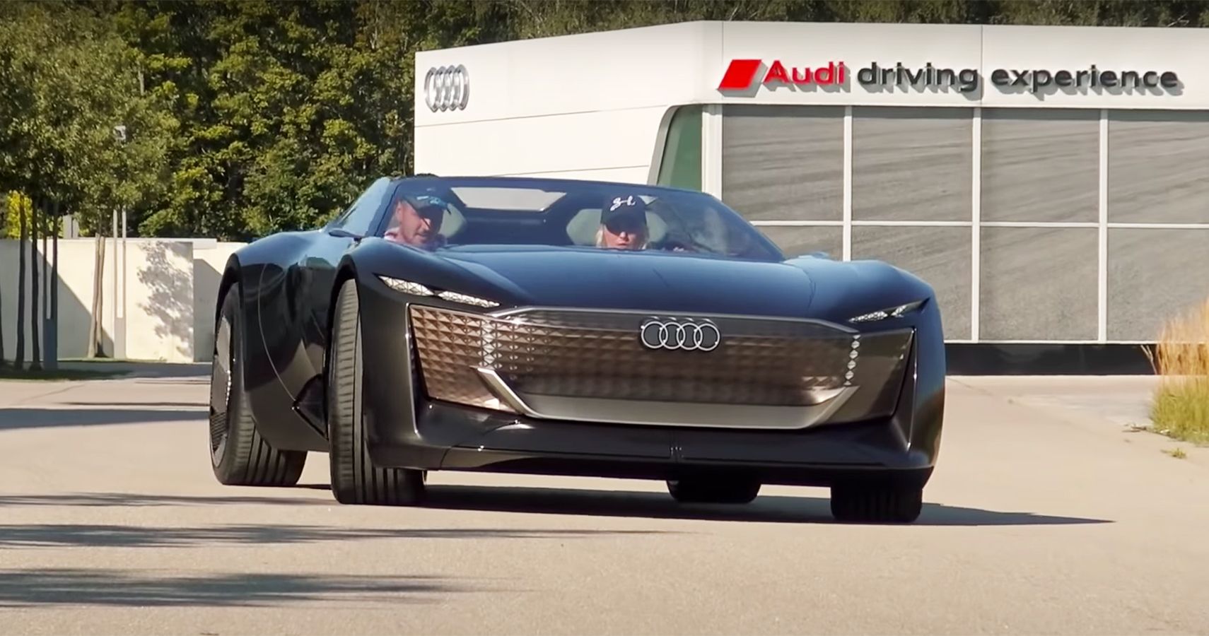 Supercar Blondie Audi skysphere concept drive