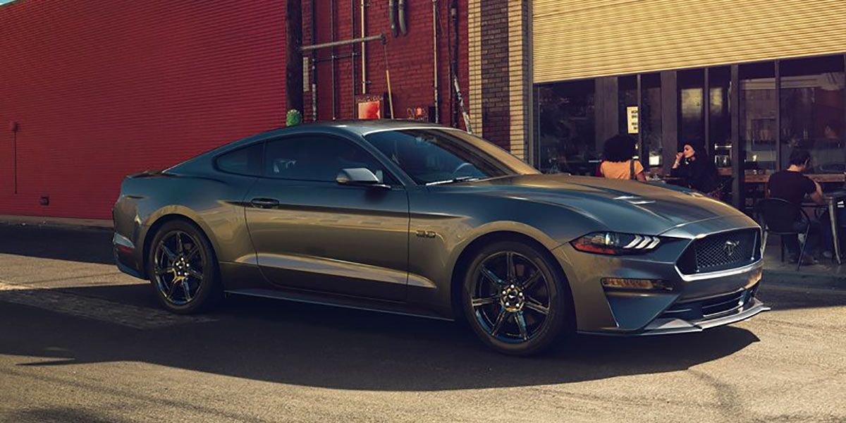 The 2018 Ford Mustang GT - Side Angle